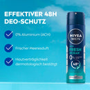 NIVEA Deo Spray Déodorant Fresh Ocean, 150 ml