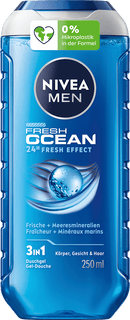 NIVEA MEN Douchegel Fresh Ocean 3-in-1