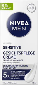 NIVEA MEN Soin de Jour Crème Visage Sensible, 75 ml