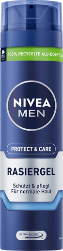 Gel de rasage NIVEA MEN Protect &amp; Care, 200 ml