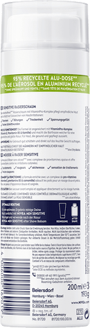 NIVEA MEN Mousse à raser sensible, 200 ml