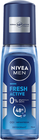 NIVEA MEN Déodorant Pulvérisateur Déodorant Fresh Active, 75 ml