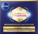 NIVEA Nachtcrème Luminous tegen pigmentvlekken, 50 ml
