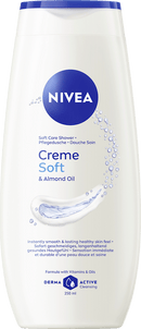 NIVEA Verzorgende douchecrème Soft & Amandelolie, 250 ml