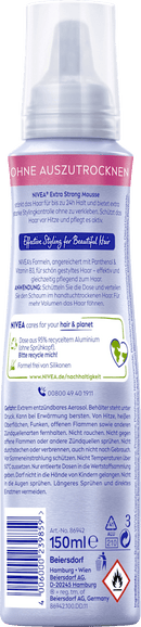 NIVEA Mousse Extra Forte, 150 ml