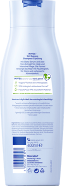 NIVEA Shampooing &amp; Après-shampooing 2en1 Soin Express, 400 ml
