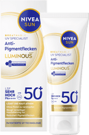 NIVEA SUN Fluide Solaire Visage Anti-Pigmentation, SPF 50+, 40 ml