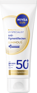 NIVEA SUN Fluide Solaire Visage Anti-Pigmentation, SPF 50+, 40 ml