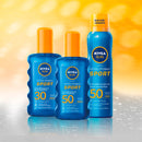 NIVEA SUN Zonnenspray in spuitbus UV Dry Protect Sport, SPF 50, 200 ml