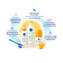 NIVEA SUN Spray Solaire Enfants, Protection &amp; Soin peaux sensibles, SPF 50+, 200 ml