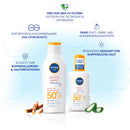 NIVEA SUN Zonnenspray voor de gevoelige huid, onmiddellijke bescherming SPF 50+, 200 ml