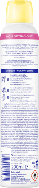 NIVEA Droogshampoo Fresh Revive licht, 200 ml