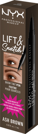 NYX PROFESSIONAL MAKEUP Crayon à sourcils Lift N Snatch 06 Ash Brown, 1 ml