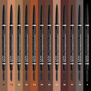 NYX PROFESSIONAL MAKEUP Crayon à sourcils Micro 04 Chocolat, 0,5 g