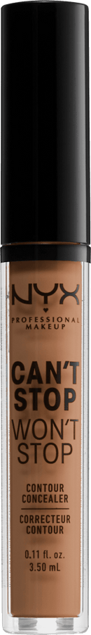 NYX PROFESSIONAL MAKEUP Concealer Can't Stop Won't Stop Contour Mahogany 16, 3,5 ml