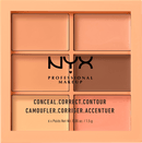 NYX PROFESSIONAL MAKEUP Palette Anti-Cernes Contour Light 01, 9 g