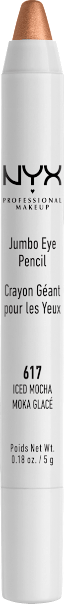 NYX PROFESSIONAL MAKEUP Eyeliner et fard à paupières Jumbo Iced Mocha 617A, 5 g