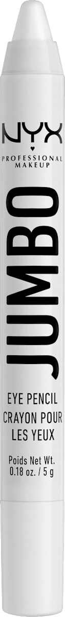 NYX PROFESSIONAL MAKEUP Eyeliner et fard à paupières Jumbo Milk 604A Blanc, 5 g