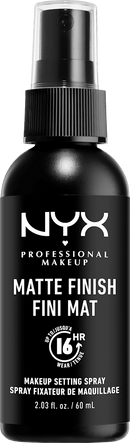 NYX PROFESSIONAL MAKEUP Fixatiespray Matte Finish/Long Lasting Make-up 01, 60 ml