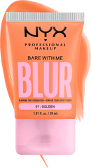 NYX PROFESSIONAL MAKEUP Foundation Bare With Me Blur Tint 07 Golden, 30 ml