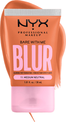 NYX PROFESSIONAL MAKEUP Foundation Bare With Me Blur Tint 11 Medium Neutral, 30 ml