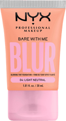NYX PROFESSIONAL MAKEUP Foundation Bare With Me Blur Tint Light 04 Neutral, 30 ml