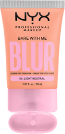 NYX PROFESSIONAL MAKEUP Foundation Bare With Me Blur Tint Light 04 Neutral, 30 ml
