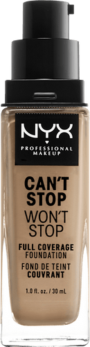 NYX PROFESSIONAL MAKEUP Fond de teint Can't Stop Won't Stop 24-Hour Classic Tan 12, 30 ml