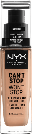 NYX PROFESSIONAL MAKEUP Fond de teint Can't Stop Won't Stop 24-Hour Natural 07, 30 ml