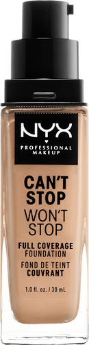 NYX PROFESSIONAL MAKEUP Fond de teint Can't Stop Won't Stop 24-Hour True Beige 08, 30 ml