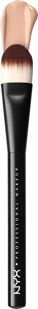 NYX PROFESSIONAL MAKEUP Pinceau fond de teint Pro Brush Flat 07, 1 pièce