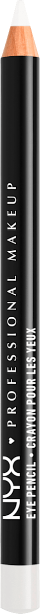 NYX PROFESSIONAL MAKEUP Kajal Slim Eye Pencil 906 White, 1 g