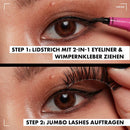 NYX PROFESSIONAL MAKEUP Faux Cils Fringe Glam (1 paire), 2 pièces.