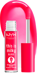 NYX PROFESSIONAL MAKEUP Gloss à lèvres This Is Milky Gloss 09 Mixed Berry Shake, 4 ml
