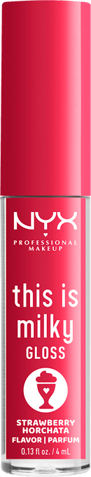 NYX PROFESSIONAL MAKEUP Lipgloss This Is Milky Gloss 10 Strawberry Horchata