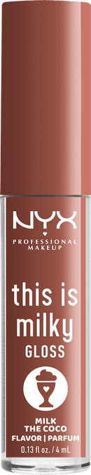 NYX PROFESSIONAL MAKEUP Gloss à lèvres This Is Milky Gloss 12 Malt Shake, 4 ml