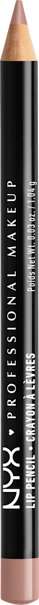 NYX PROFESSIONAL MAKEUP Crayon à lèvres Slim 822 Café, 1,1 g