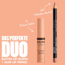 NYX PROFESSIONAL MAKEUP Lipliner Slim 860 Peekaboo Neutral, 1 g