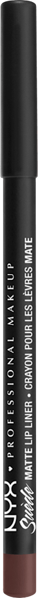 NYX PROFESSIONAL MAKEUP Crayon à lèvres Suede Matte 55 Cold Brew, 1 g
