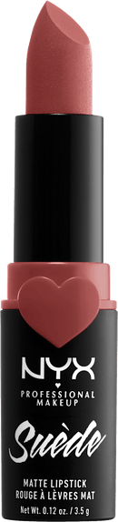NYX PROFESSIONAL MAKEUP Rouge à lèvres Suede Matte Lipstick 05 brunch me, 3,5 g
