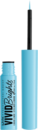 NYX PROFESSIONAL MAKEUP Vloeibare eyeliner Matt Vivid Bright 06 Blue Thang, 2 ml