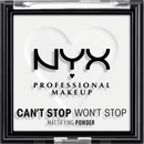 NYX PROFESSIONAL MAKEUP Poudre Can't Stop Won't Stop matifiante illuminatrice transparente 11,6 g