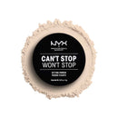 NYX PROFESSIONAL MAKEUP Poudre Can't Stop Won't Stop Setting Light 01, 6 g