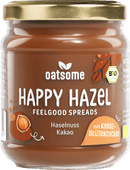 Oatsome Hazelnut Purée Feelgood Spreads 'Happy Hazel', 200 g