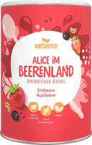 Oatsome Smoothie Bowl Poudre 'Alice in Bessenland' avec Fraise &amp; Baie d'Açaí, 400 g