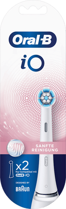 Oral-B iO-opzetborstels voor een zachte reiniging