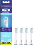 Oral-B Pulsonic Clean-opzetborstels voordeelpakket, 4 stuks