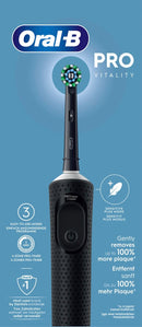 Brosse à dents électrique Oral-B Vitality PRO Black, 1 pièce