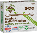 Outdoor Freakz Bamboe wattenstaafjes, 100 stuks