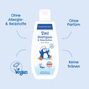 PAEDIPROTECT Babyshampoo & waslotion 2-in-1, 200 ml